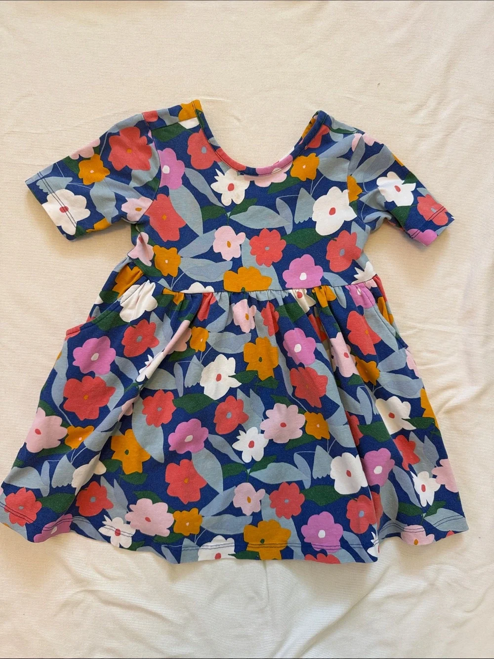 Hanna Andersson Floral Twirl Dress - 2T